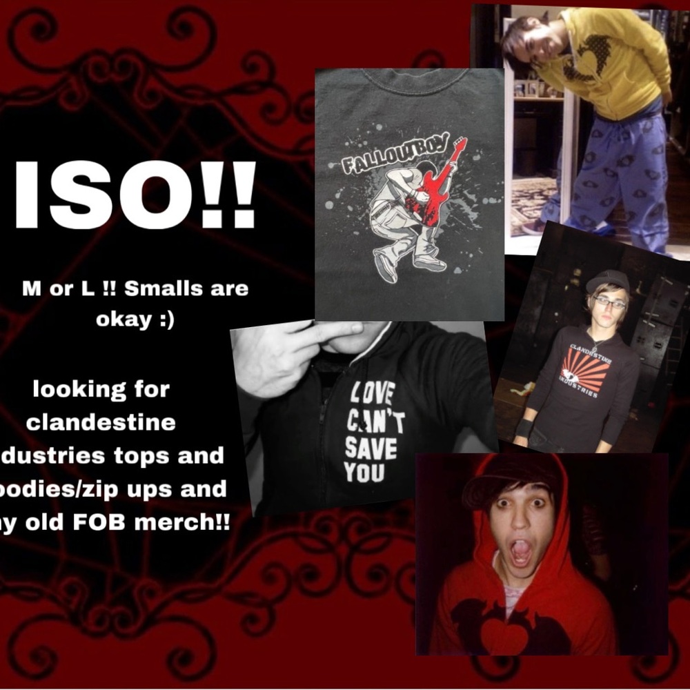 Clandestine Industries Fall Out Boy ISO